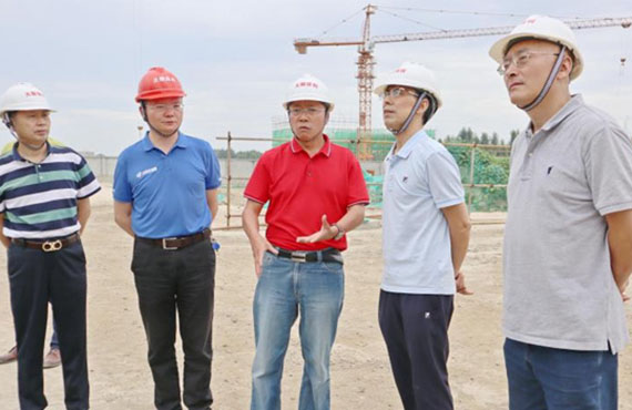 四川省经信厅化工处及四川省化工行业协会等领导一行来我司视察工作