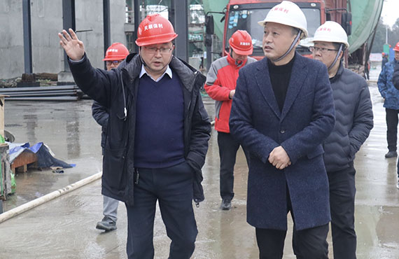 泸天化集团公司党委书记、董事长潘建华一行 莅临天顺保利公司调研