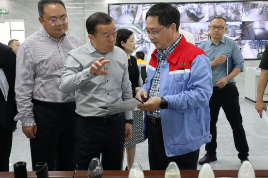 彭州市委书记廖暾一行莅临公司调研